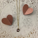 Friendship and love necklace