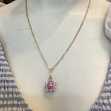 Crab Tile Necklace