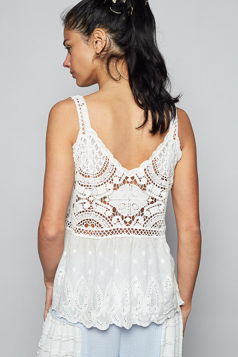 Crochet Shells top