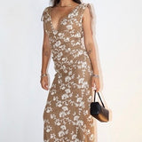 Floral Embroidered Dress