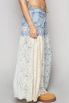 Free Spirit denim skirt