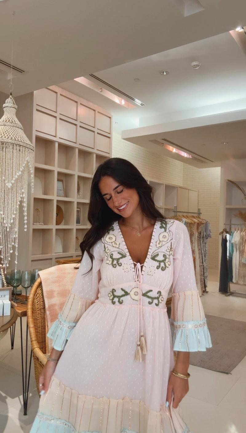 Boho Blush Gypsy dress