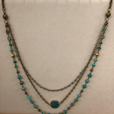 Turquoise Beaded Necklace