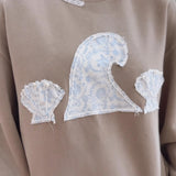 Shells, Waves +  Pearls Sweatshirt