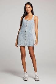 Saltwater Luxe Denim Mini Dress