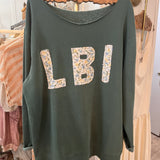 Handmade LBI Sweatshirt in Green