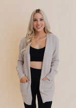 Cozy bouncle cardi