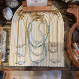 Handmade Beaded Mother of Pearl Necklace