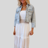 Boho Whitehearts Dress