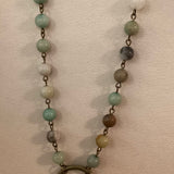 Green Beaded Necklace