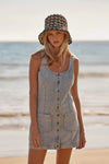 Saltwater Luxe Denim Mini Dress