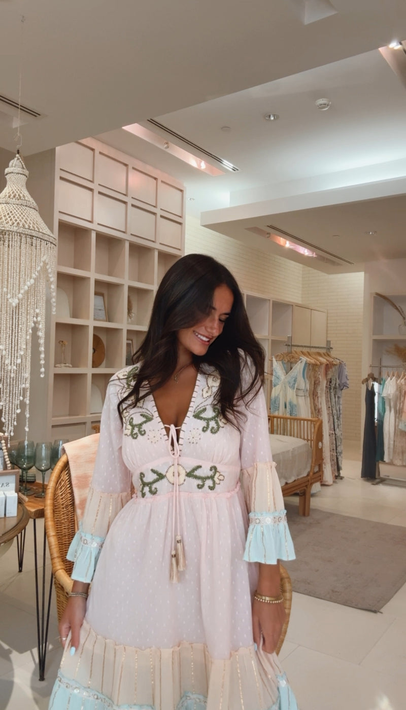Boho Blush Gypsy dress