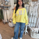 LBI Sweatshirt in Butter Yellow