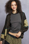 Boho Patchwork cardigan sweater