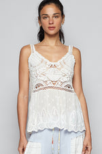 Crochet Shells top
