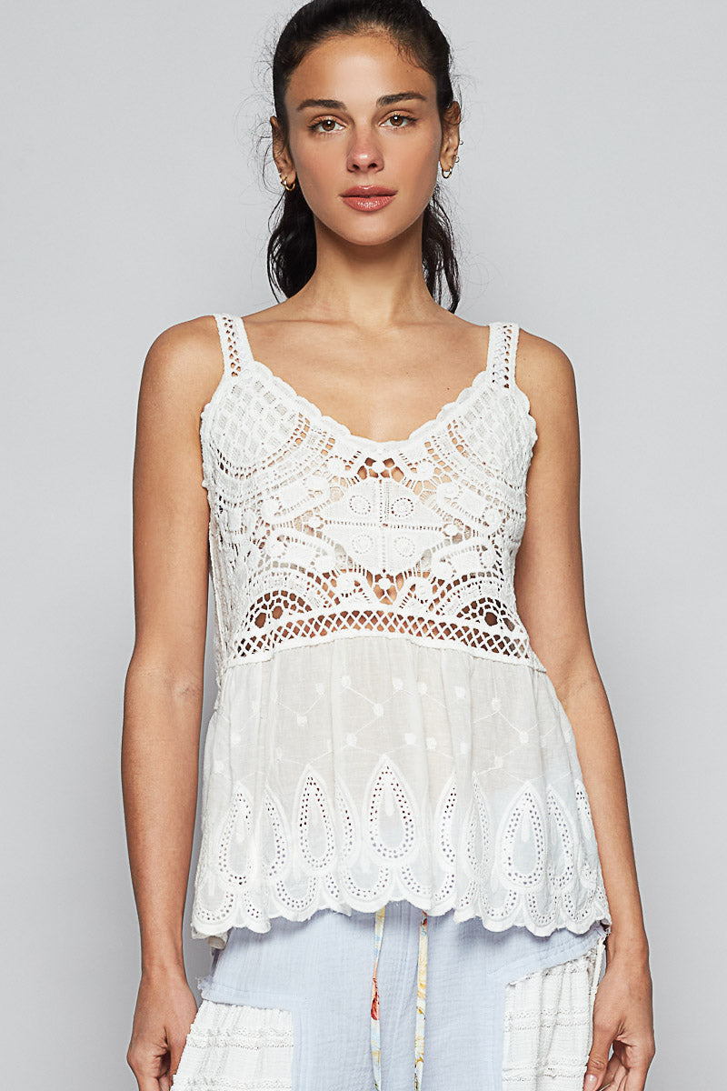 Crochet Shells top