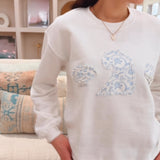 Waves + Pearls Sweatshirt