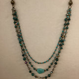 Green and Turquoise Necklace