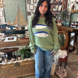Sardines + Saltwater sweater