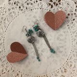 Silver and Turquoise earrings