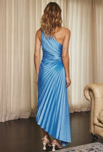 Oscar dress blue ocean