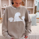 Shells, Waves +  Pearls Sweatshirt