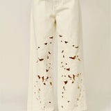 Shell cut pants