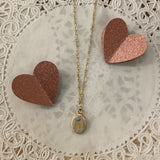 Vintage tile necklace