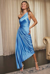 Oscar dress blue ocean