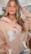 “Pink Waves” Beach Hoodie