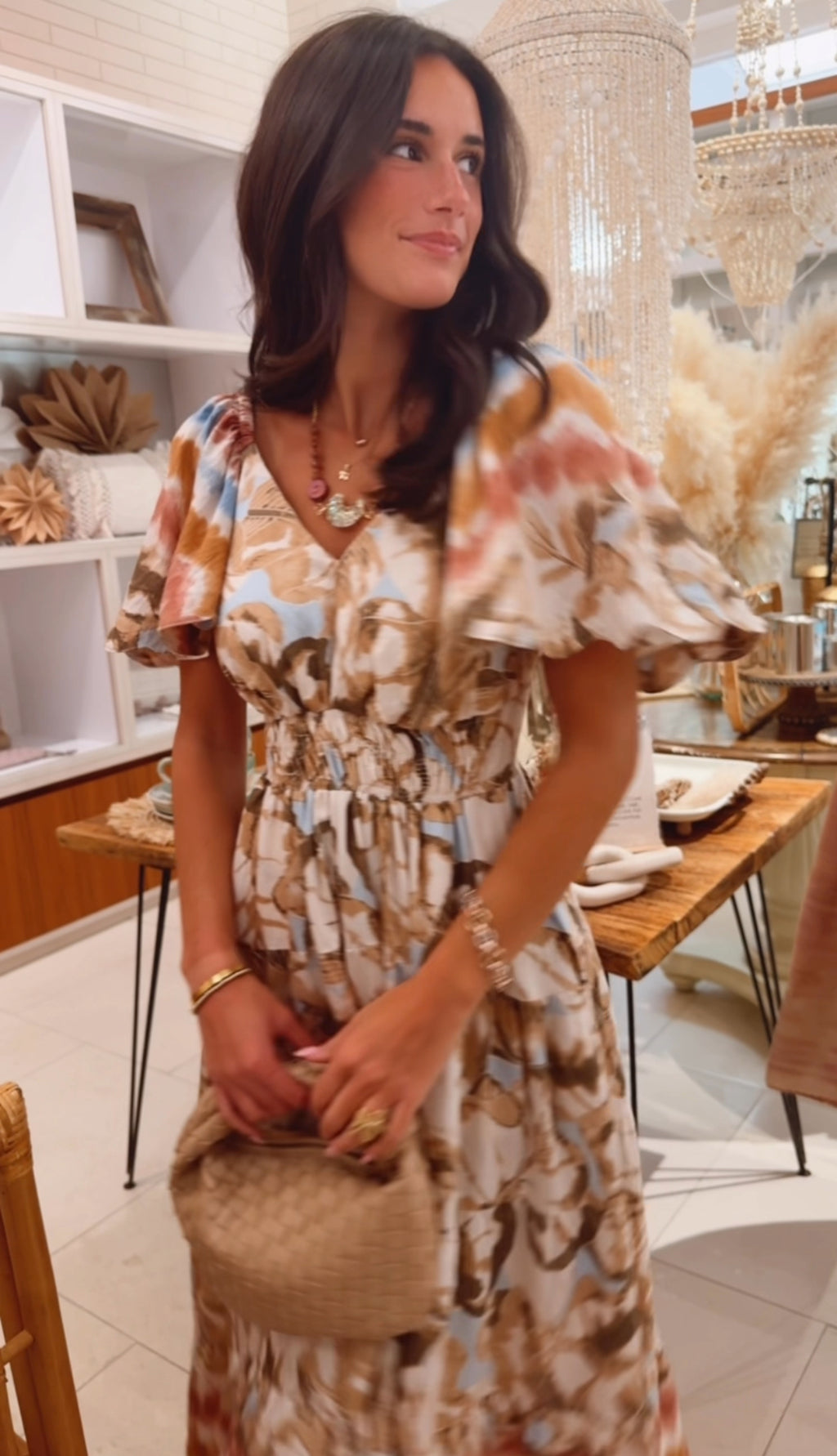 Sunset beach dress