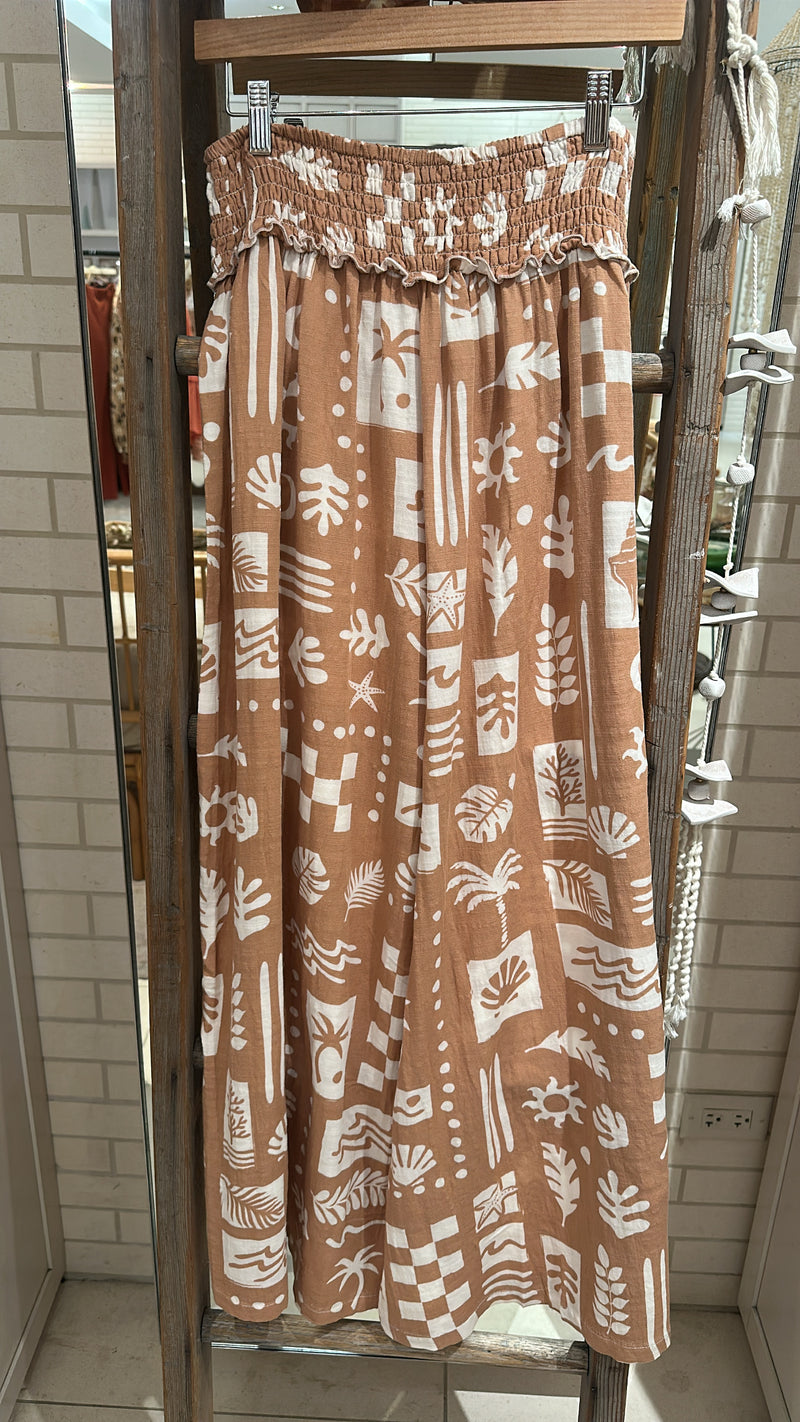 Shells sun + waves pants