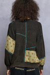 Boho Patchwork cardigan sweater