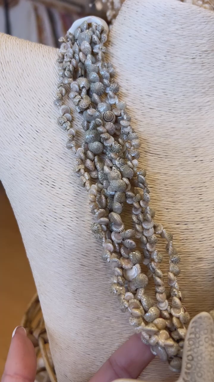 Starfish statement necklace