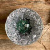 Geode wall hanging in Ocean