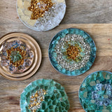 Boho Gold Medallion Art