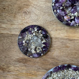 Boho Amethyst Medallion Art