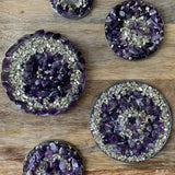 Boho Amethyst Medallion Art